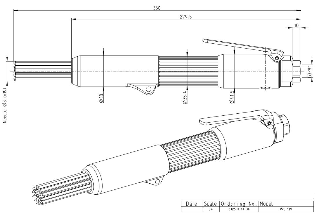 Atlas阿特拉斯RRC13N针束除锈机结构图